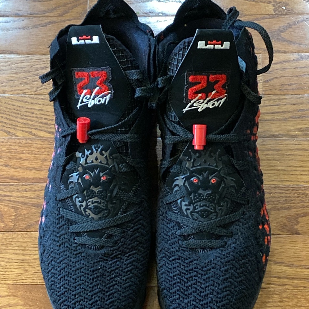 Nike LeBron 17 infrared VI size 13 XVII